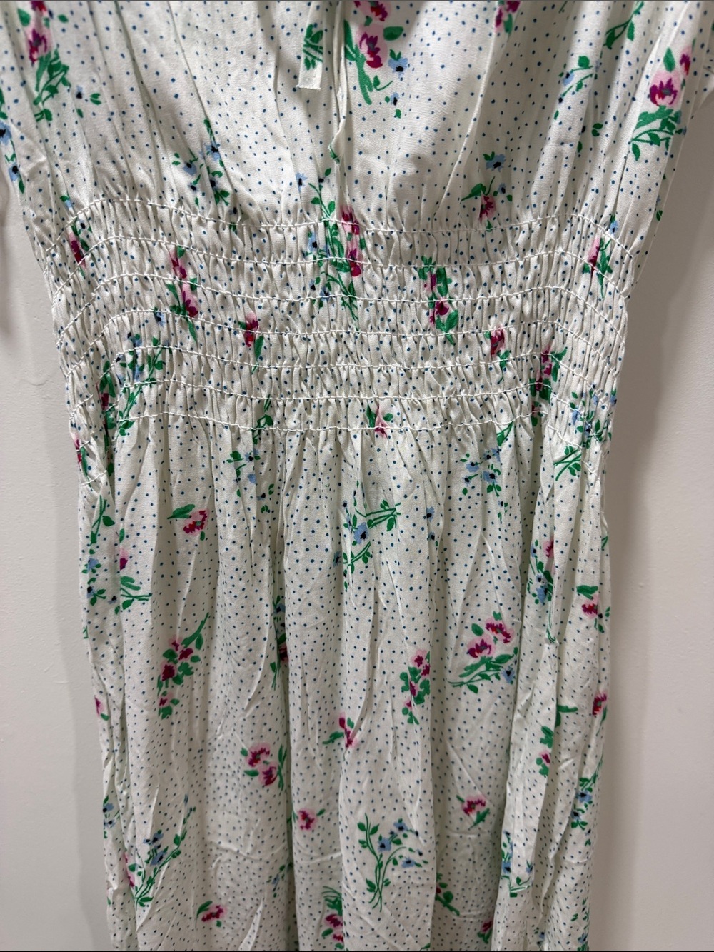 Seven Islands White Floral Sleeveless Summer Dress - Picture 5 of 12